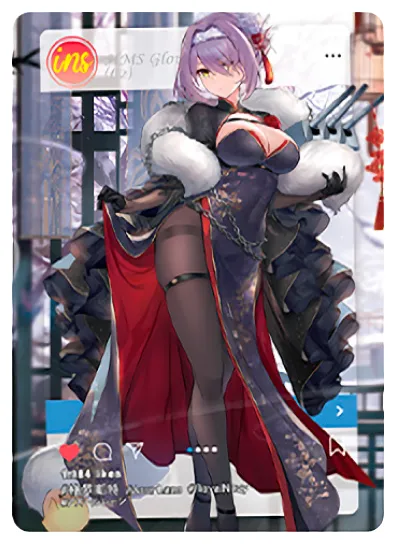 Gloucester INS waifu card — Azur Lane