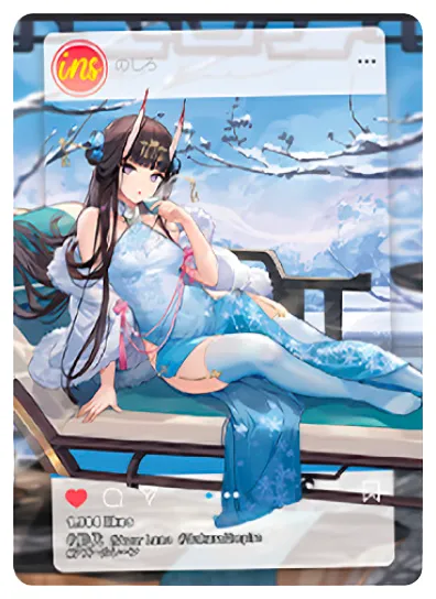 Noshiro INS waifu card — Azur Lane