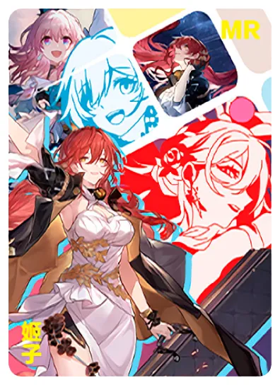 Himeko MR waifu card — Honkai: Star Rail
