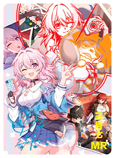 March 7th MR waifu card — Honkai: Star Rail