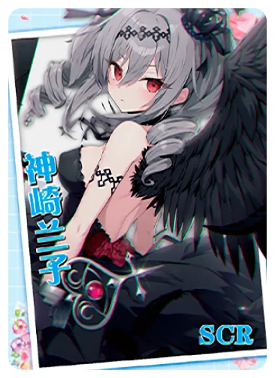 Ranko Kanzaki SCR waifu card — The Idolm@ster