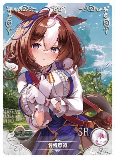 Meisho Doto SR waifu card — Uma Musume Pretty Derby