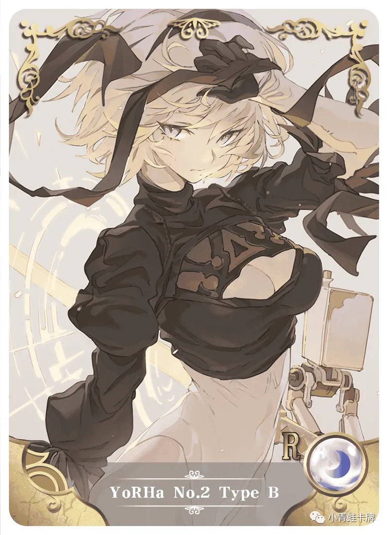2B R waifu card — NieR: Automata