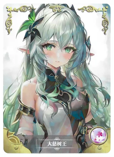 Rukkhadevata R waifu card — Genshin Impact