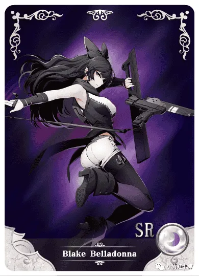 Blake Belladonna SR waifu card — RWBY