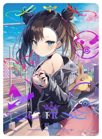 Marnie FRR waifu card — Pokemon