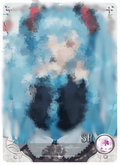 Hatsune Miku SR waifu card — Vocaloid