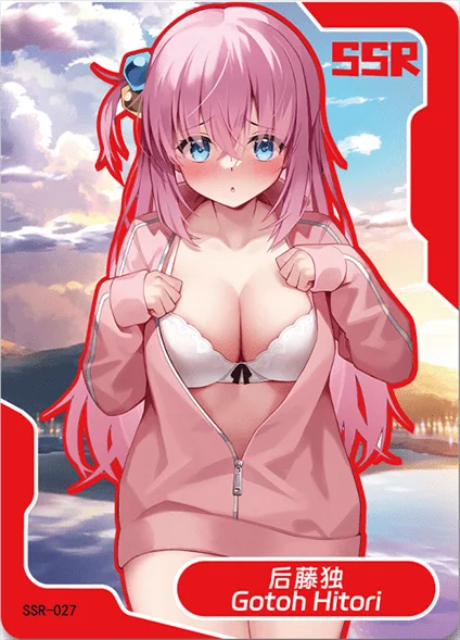 Hitori Gotoh SSR waifu card — Bocchi the Rock!