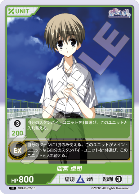 Card 010 N waifu card — SBHB-02