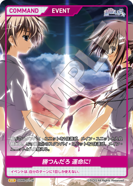 Card 038 N waifu card — SBHB-02
