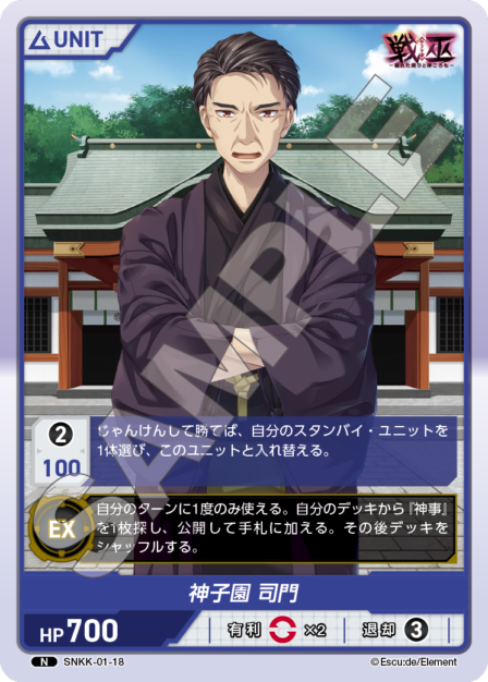 Card 018 N waifu card — SNKK-01