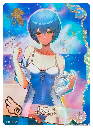 Rei Ayanami CP waifu card — Evangelion