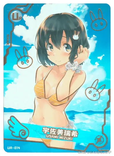 Usami Mizuki UR waifu card — This Art Club Has a Problem!