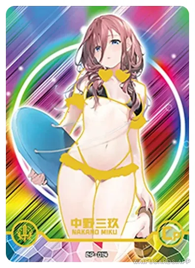 Miku Nakano CP waifu card — The Quintessential Quintuplets