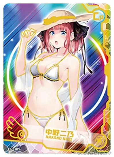 Nino Nakano CP waifu card — The Quintessential Quintuplets