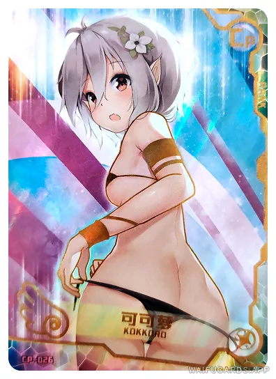 Kokoro Natsume (Kokkoro) CP waifu card — Princess Connect Re:Dive