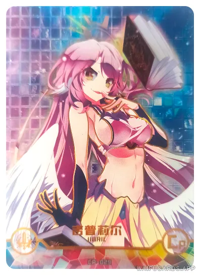 Jibril CP waifu card — No Game No Life