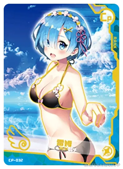 Rem CP waifu card — Re:Zero