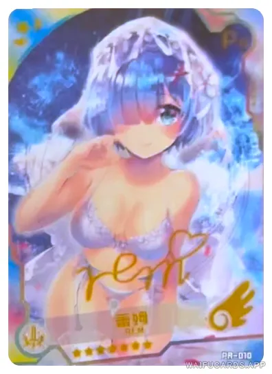Rem PR waifu card — Re:Zero
