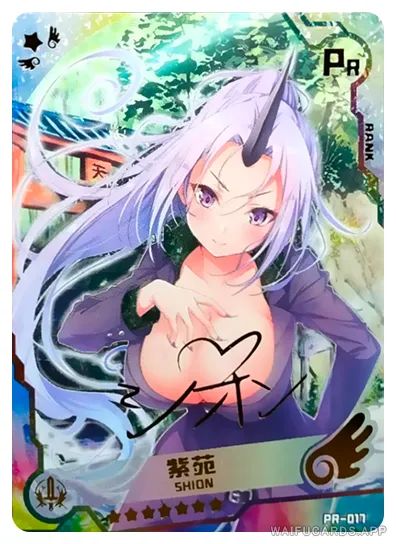 Shion PR waifu card — That Time I Got Reincarnated as a Slime