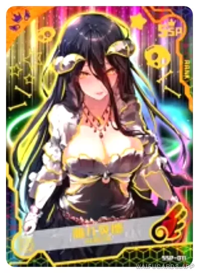 Albedo SSP waifu card — Overlord