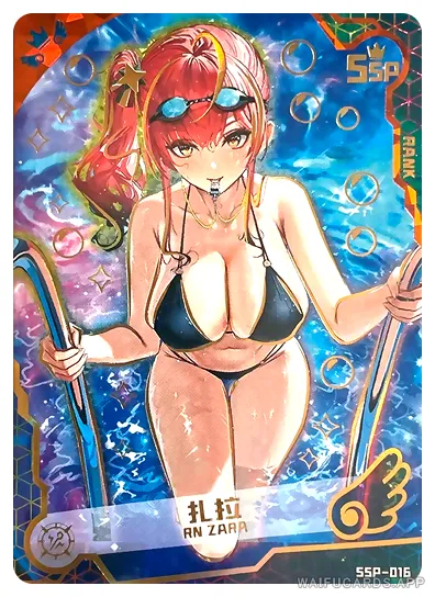 Zara SSP waifu card — Azur Lane