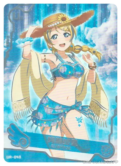 Eli Ayase UR waifu card — Love Live!