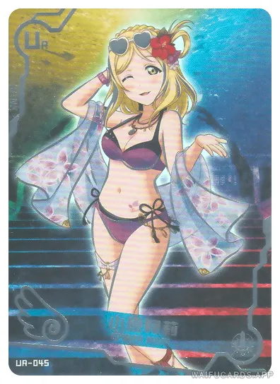 Mari Ohara UR waifu card — Love Live!