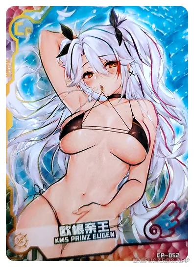 Prinz Eugen CP waifu card — Kantai Collection