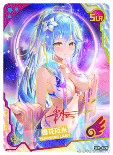 Yukihana Lamy SLR waifu card — Hololive