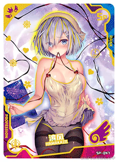 Hamakaze SP waifu card — Kantai Collection