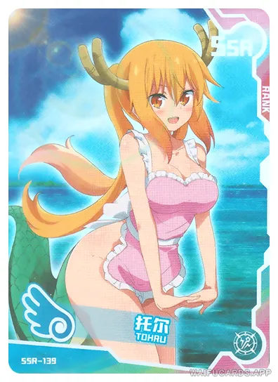 Tohru SSR waifu card — Miss Kobayashi's Dragon Maid