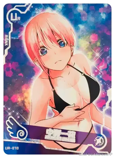 Ichika Nakano UR waifu card — The Quintessential Quintuplets