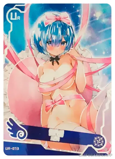 Rem UR waifu card — Re:Zero