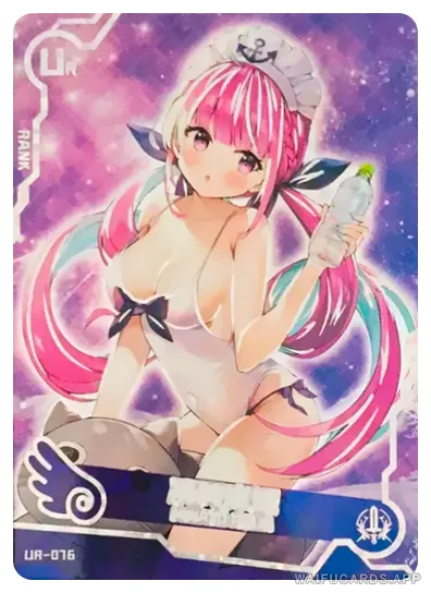 Minato Aqua UR waifu card — Hololive