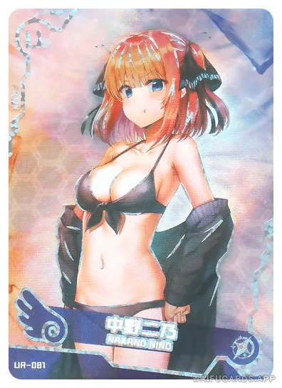 Nino Nakano UR waifu card — The Quintessential Quintuplets