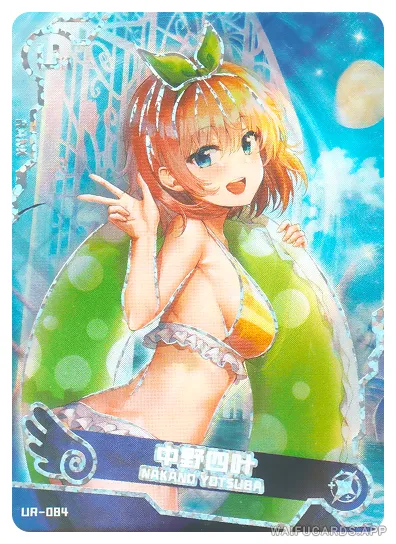 Yotsuba Nakano UR waifu card — The Quintessential Quintuplets