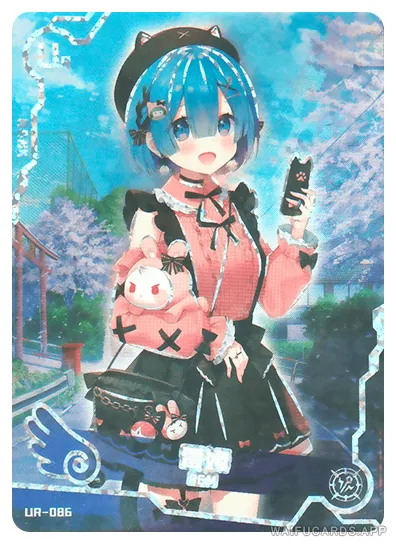 Rem UR waifu card — Re:Zero