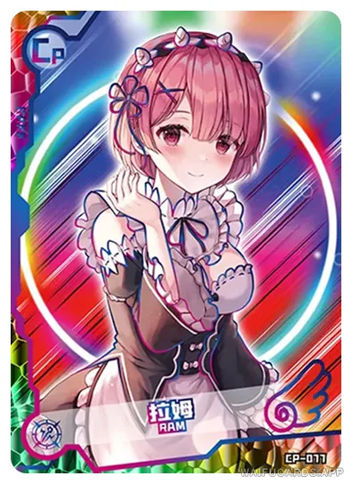 Ram CP waifu card — Re:Zero
