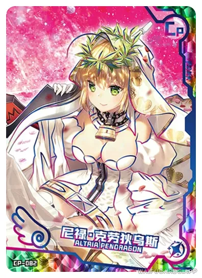 Artoria Pendragon (Saber) CP waifu card — Fate Series