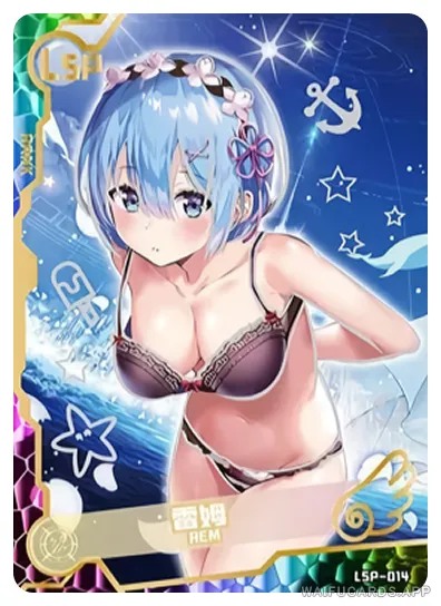 Rem LSP waifu card — Re:Zero