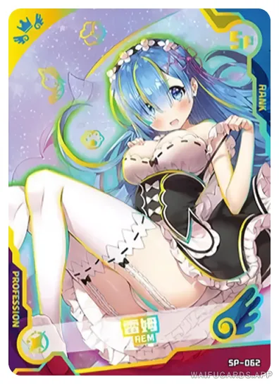 Rem SP waifu card — Re:Zero