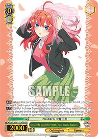 Itsuki Nakano (IGP) ItsutsugoParallel waifu card — Weiss Schwarz