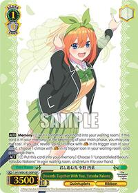 Yotsuba Nakano (IGP) ItsutsugoParallel waifu card — Weiss Schwarz