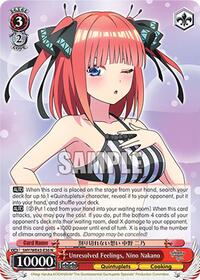 Nino Nakano Normal waifu card — Weiss Schwarz