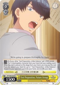 Futaro Uesugi C waifu card — Weiss Schwarz