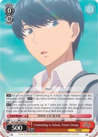 Futaro Uesugi C waifu card — Weiss Schwarz