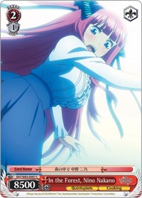 Nino Nakano C waifu card — Weiss Schwarz