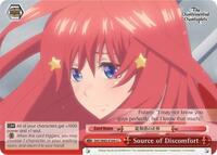 Source of Discomfort CC waifu card — Weiss Schwarz