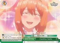 Carefree Smile CR waifu card — Weiss Schwarz